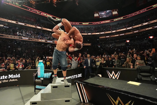 La lucha ante Gunther tuvo de todo: Ajustes de actitud, "U can't see me" y mucho más. (WWE Corp)