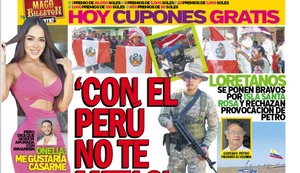 ‘CON EL PERÚ NO TE METAS’