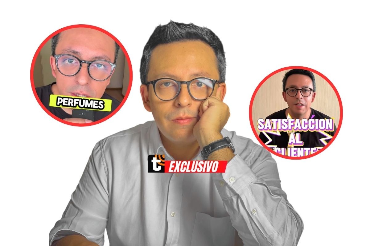 “Siempre me ha gustado la perfumería; he coleccionado perfumes desde hace tiempo", cuenta Moisés. Foto: Composición / Moisés Macedo.