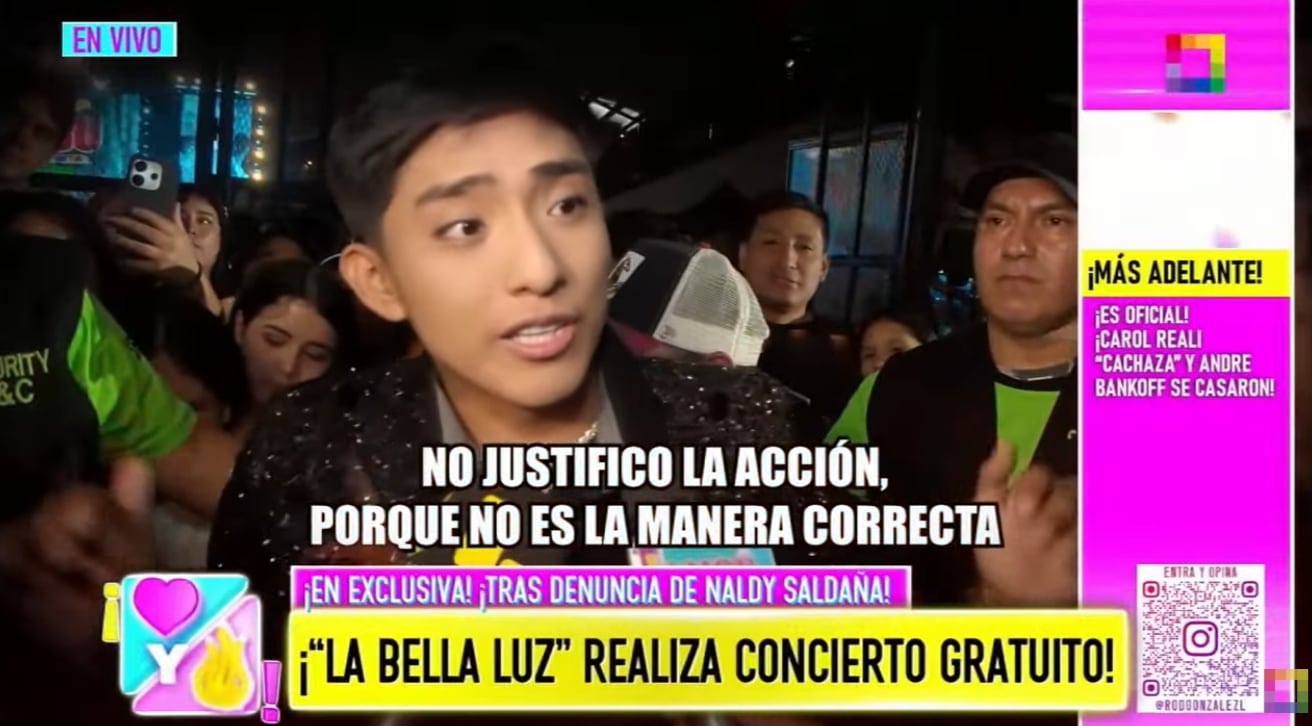 Óscar Junior lamenta accionar su papá Óscar Custodio con la prensa y pide disculpas.