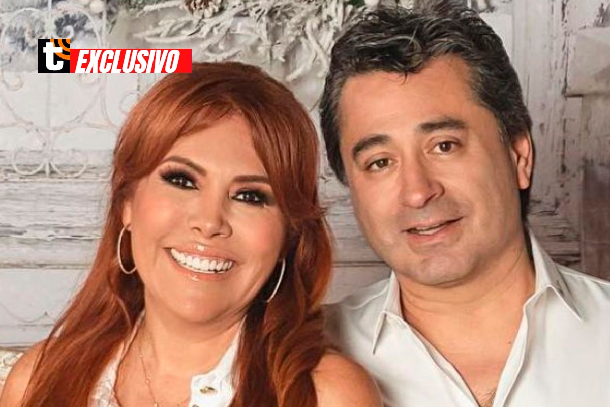 Magaly Medina dice que su esposo, Alfredo Zambrano, pone mucho de su parte para que su relación marche bien. (Foto: Trome)