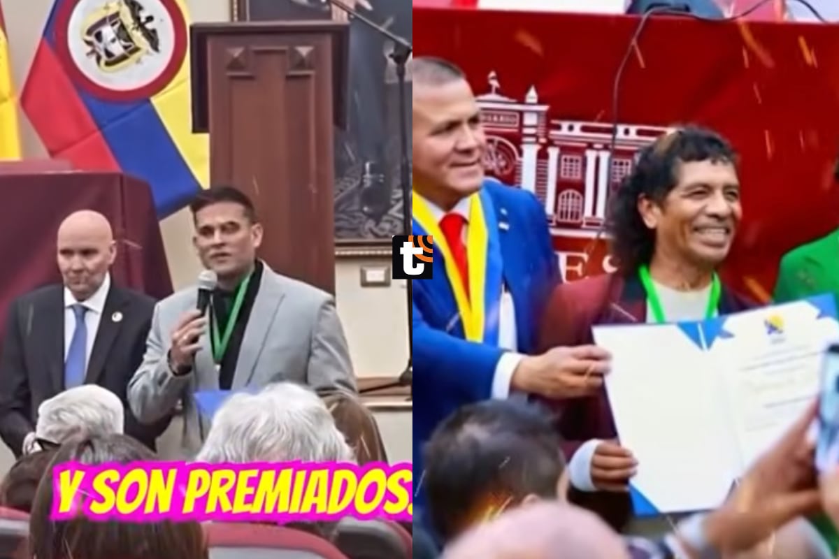 Cachay’ también fue reconocido por el Congreso.