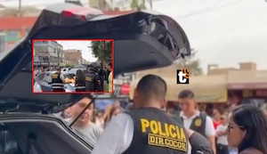 ¡Detienen a seis policías del Grupo Terna en Los Olivos! Son intervenidos por presunto robo de dinero a comerciante