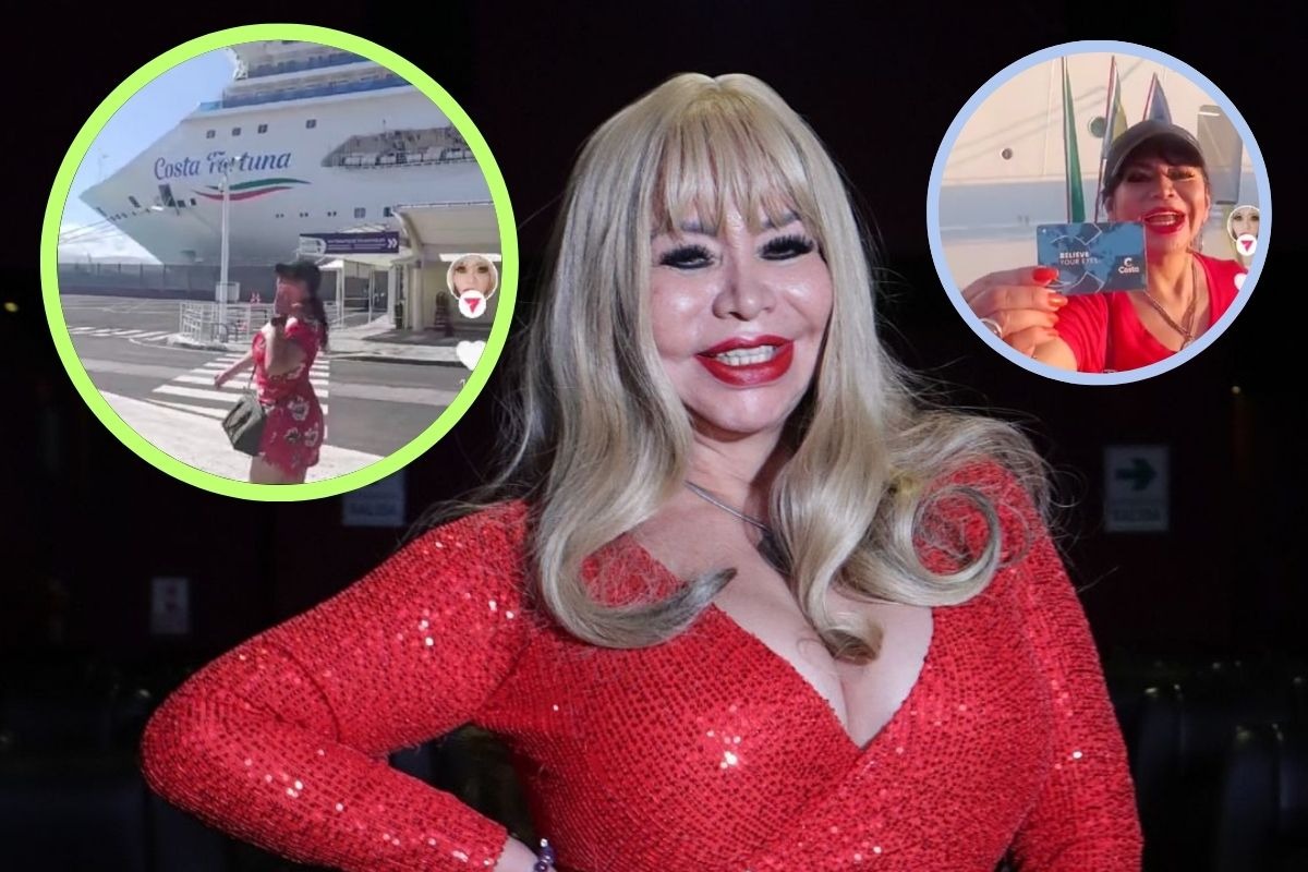 Susy Díaz se divierte en el Crucero Fortuna con su hermana. (Foto: Trome)