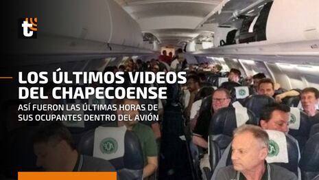 Tragedia del Chapecoense: los videos y el audio dentro del avión antes del accidente