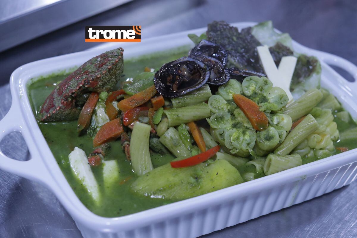 El menestrón es ideal para compartirlo entre tres personas. Foto: Alessandro Currarino.