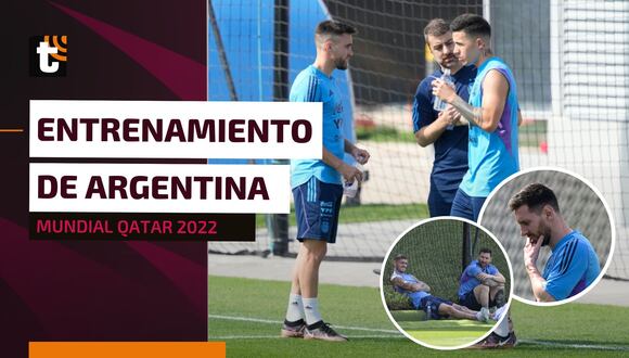 ¡Ya piensan en Polonia!: así fue el entrenamiento de Argentina luego de la victoria ante México