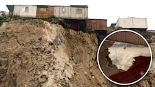 Puente Piedra: cerro cede y deja casa al borde del abismo