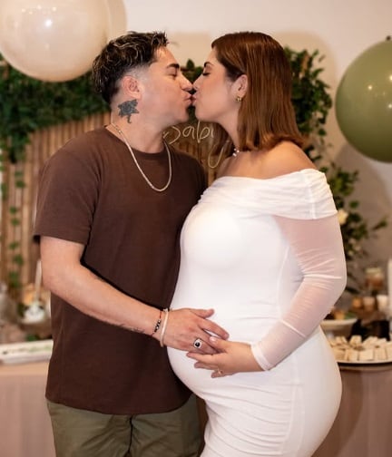 Enza Mitrovich y Luisito Sánchez