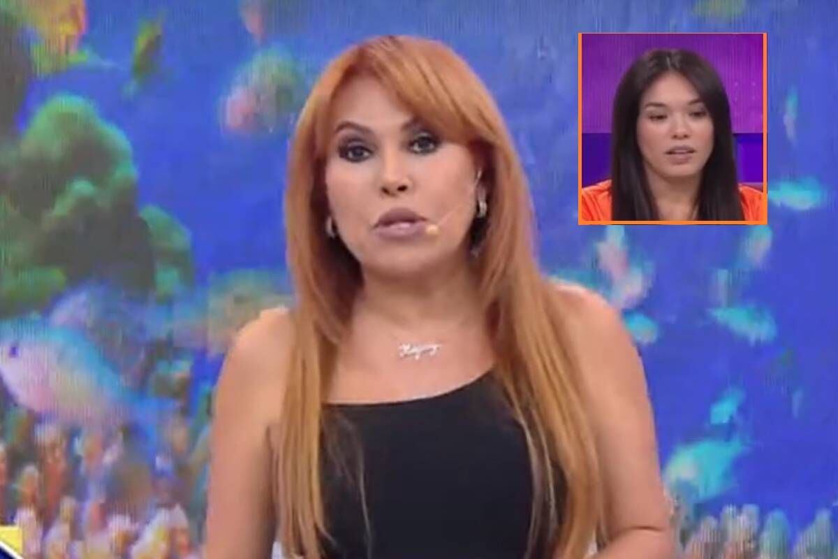 Magaly Medina afirmó que ella nunca acudió a una entrevista con un futbolista 'con lacito' ante crítica de Jazmín Pinedo. (Magaly Tv)