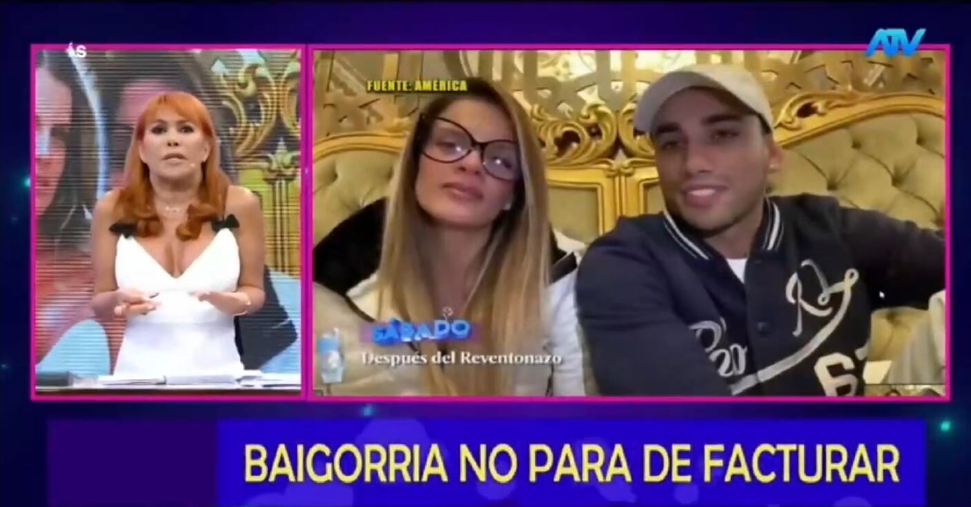 Magaly Medina sugiere a Alejandra Baigorria disfrutar de su esposo en vez de facturar.