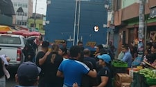¡Dos comerciantes mueren aplastadas por sus sacos de papa! Mujeres viajaban de Lima a Huacho en tolva de camión