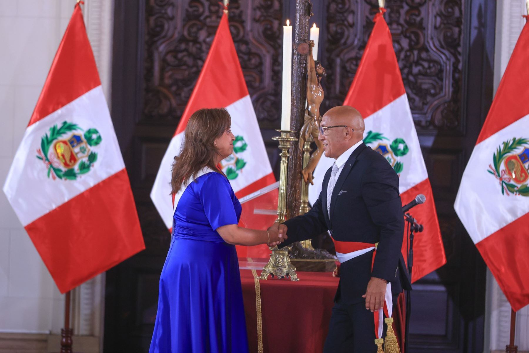 Julio Díaz Zulueta es el nuevo ministro de Interior en reemplazo de Juan José Santiváñez. Foto: Andina