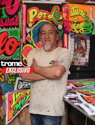 Conoce a Pedro ‘Monky’ Rojas, el pionero de los carteles chicha que adornan los barrios de Lima