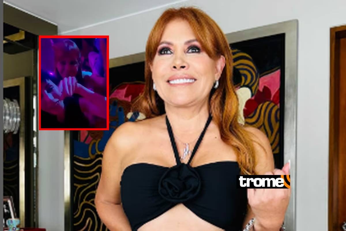 Magaly Medina salió de fiesta a Barranco junto a Alfredo Zambrano. Foto: Difusión