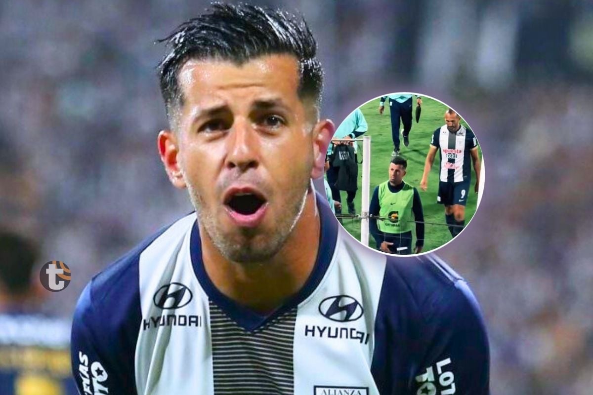 Pablo Ceppelini se ganó elrechazo de los hinchas tras gesto repudiable hacia la tribuna (Foto: Liga1)