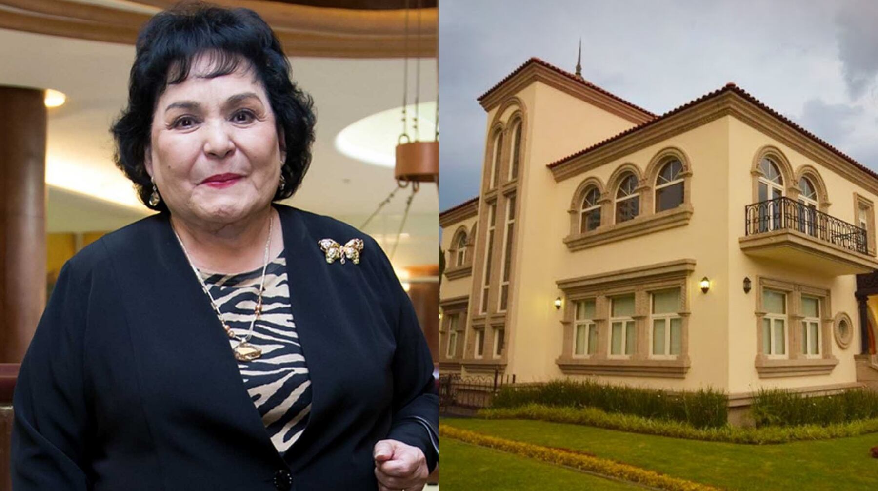 Carmen Salinas adquirió una lujosa casa que, de acuerdo a su voluntad previamente establecida, ya tiene dueño. (Fotos: El tag Show con Gipsy/ Archivo de El Comercio).