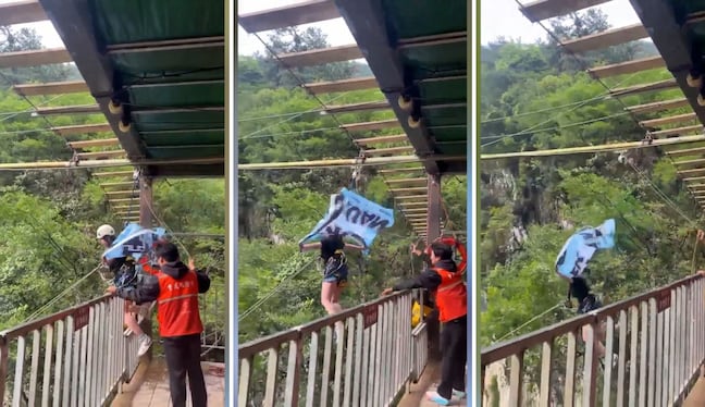 Tragedia en parque extremo de China: turista fallece tras caer de atracción