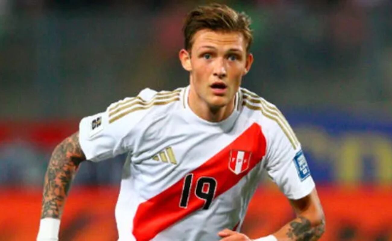 Oliver Sonne se metió al bolsillo a la hinchada peruana.