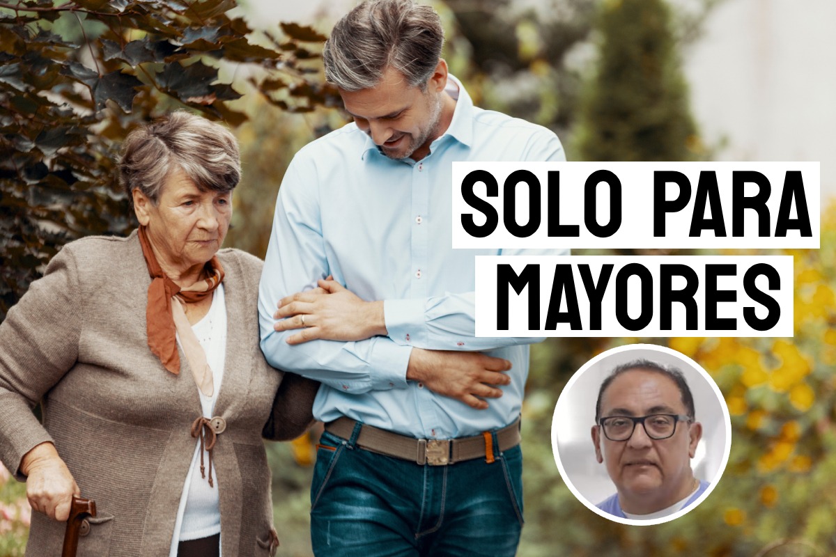 El acompañamiento a los adultos mayores. Foto: composición/Istock