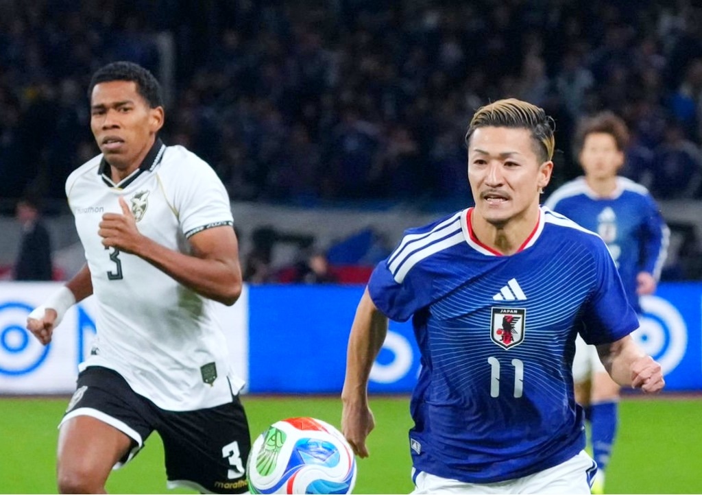 Japón pasó por encima a Bolivai en amistosos en Tokio (Foto: AP)