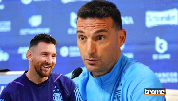Lionel Scaloni habla sobre posibilidades de Lionel Messi ante Perú (Video TyC Sports)