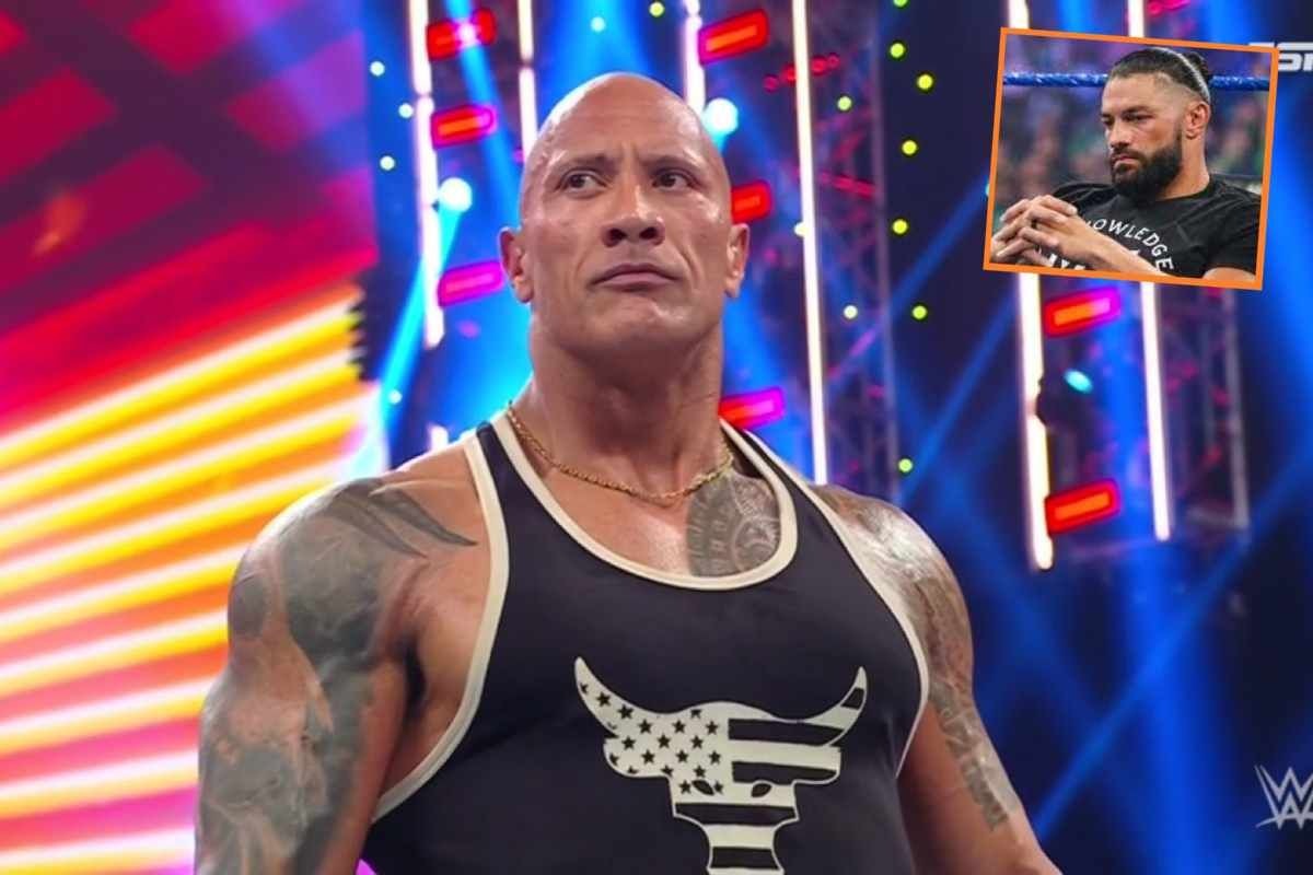The Rock y su mensaje de confrontación a Roman Reigns. (WWE)