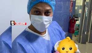 Luigui Carbajal celebra el nacimiento de su bebé con Diana Castro: “Admiro la fortaleza de mi esposa”