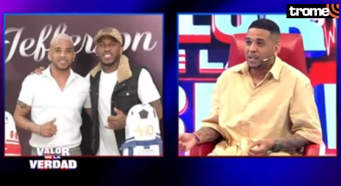 Christian Guadalupe recuerda que le tapó algunas cosas a Jefferson Farfán.