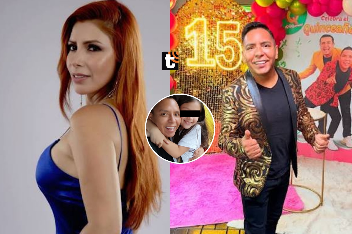 Milena Zárate impacta al compartir por primera vez una foto de su hija junto a Edwin Sierra.