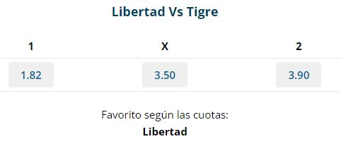 Tigre vs Libertad se enfrentan por el play off de la Copa Sudamericana. Foto: Captura.