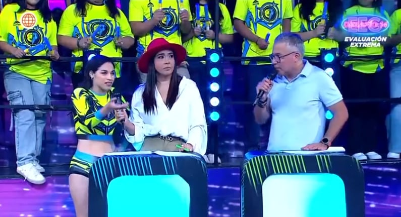Sirena Ortiz fastidiada porque su pareja Gabriel Meneses no aceptó recibir 'huevazos' en EEG.