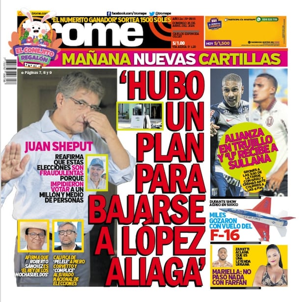 Portada Trome