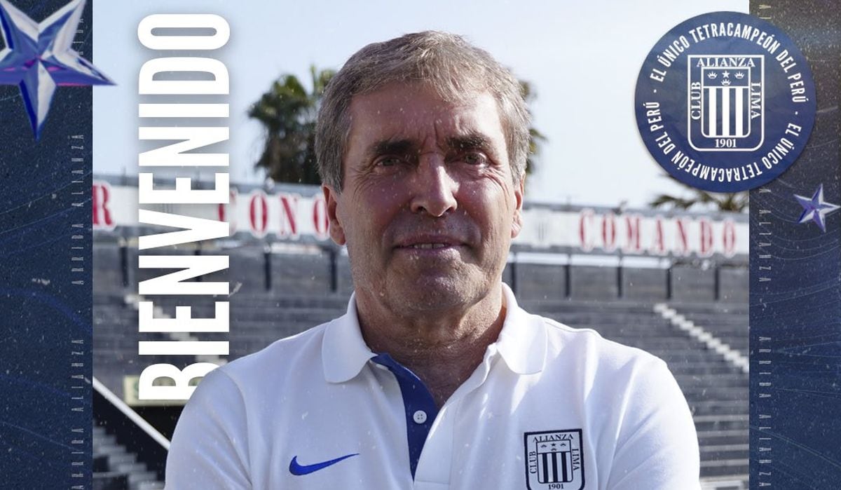 Alianza Lima anunció la contratación de Néstor Bonillo como asesor deportivo. (Foto: Alianza Lima)