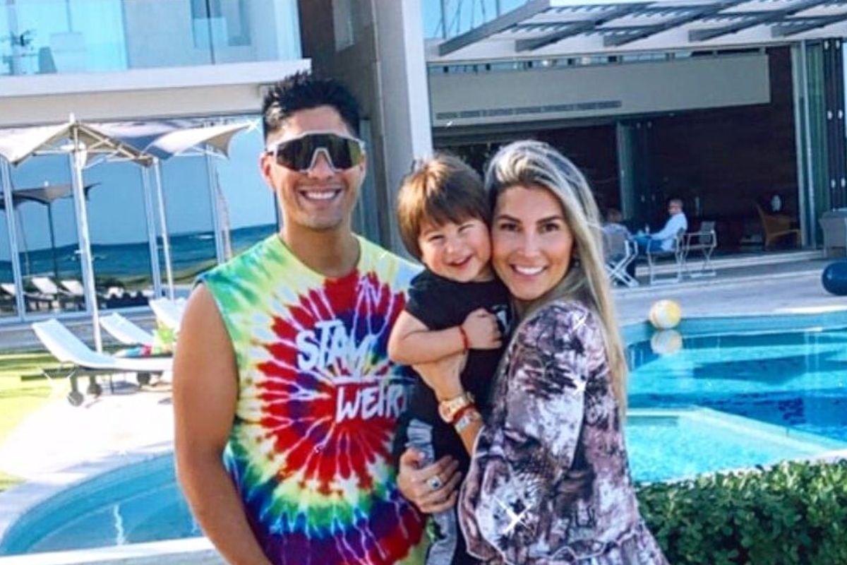 Chyno Miranda y Natasha Araos contrajeron matrimonio el 26 de agosto de 2017 y tiene un hijo llamado Lucca (Foto: Chyno Miranda / Instagram)