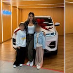 ¡Nuevo logro! Andrea San Martín celebra la compra de auto junto a sus hijas