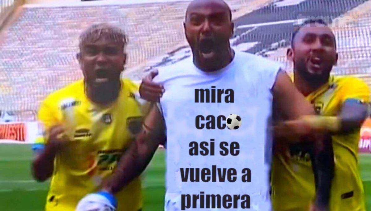 Hinchas dedican graciosos memes a Alianza Lima Alianza Lima fue uno d elos blancos en medio de los festejos de Carlos Stein (Captura Twitter)