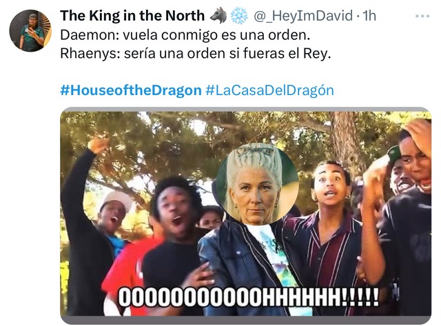 TROME | HOUSE OF THE DRAGON: los memes del estreno de la segunda temporada (Foto: Twitter)
