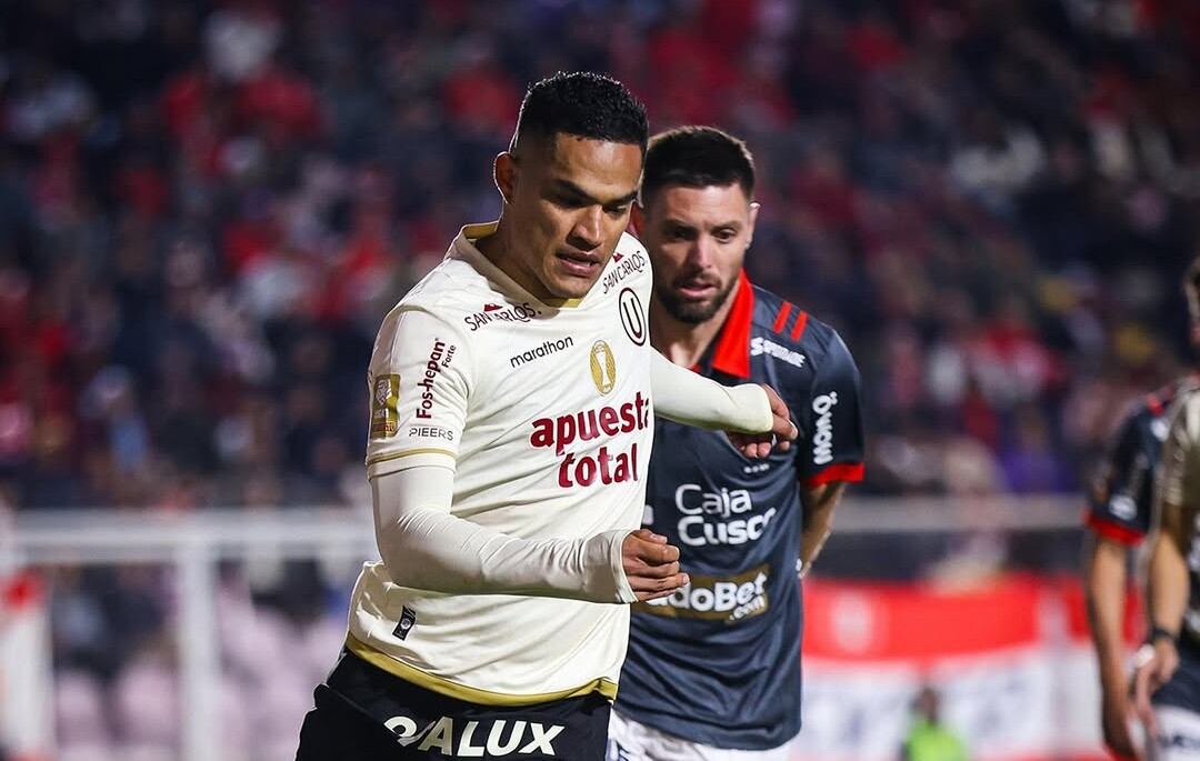 Los cremas ganaban en el Cusco; pero Alejandro Hohberg empató el marcador. (Universitario)