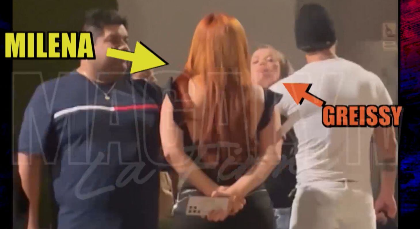 Pelea entre Milena Zárate y Greissy Ortega