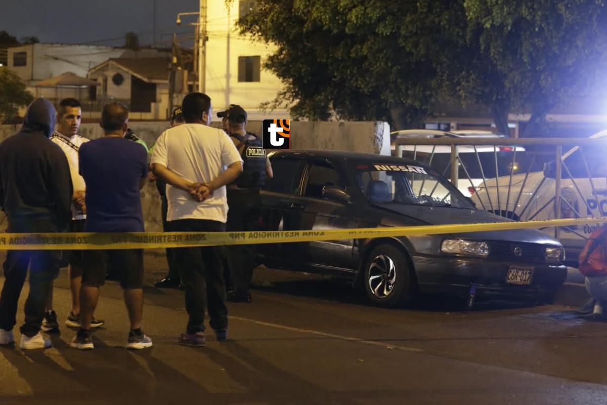 Víctima fue identificada como Alejandro Temoche Valdez. Lo asesinaron cuando conducía por la avenida Colonial. (Foto: César Bueno@photo.gec)