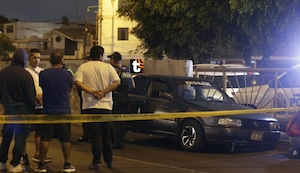 Cercado de Lima: Sicarios asesinan taxista a balazos en la avenida Colonial | VIDEO