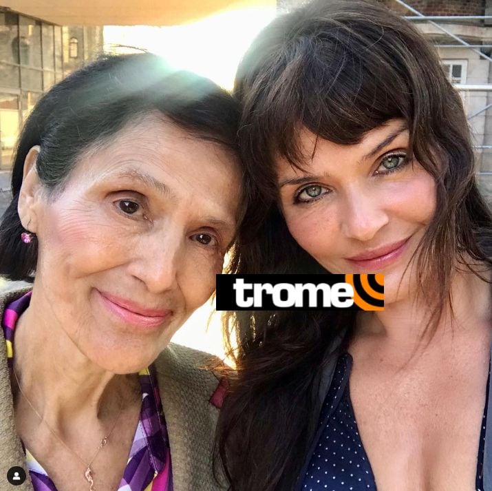 Raíces peruanas. Elsa Christensen (izquierda) es la abuela peruana de Oliver Sonne. Su tía es la exsupermodelo Helena Christensen (derecha).