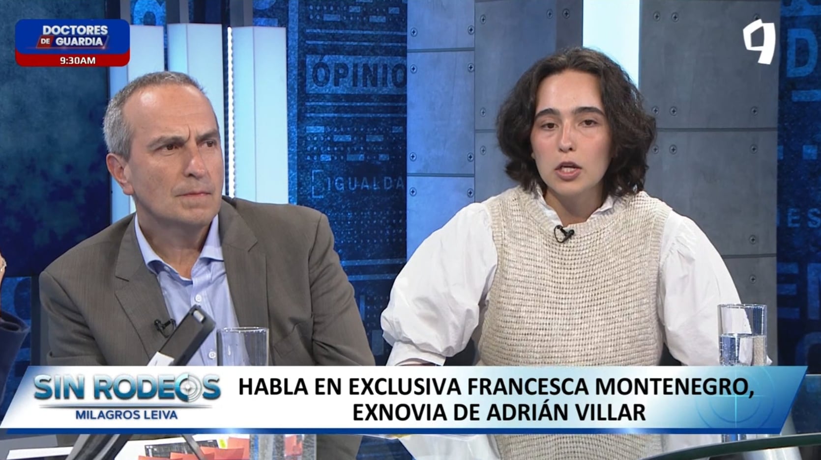 Juan Montenegro, padre de Francesca Montenegro, niega conocer a Rubén Villar y a Marisel Linares.