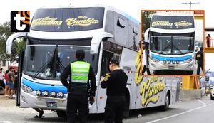 ¡Acribillan bus de ‘Las Estrellas de la Cumbia’ en Los Olivos! Dos integrantes y chofer son heridos tras cobarde ataque