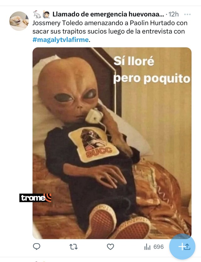 Paolo Hurtando en entrevista con Magaly Medina sobre Jossmery Toledo