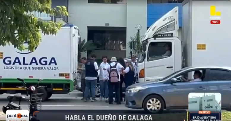 Empresario y dueño de Galaga SAC la su versión tras caos en entrega de material electoral.