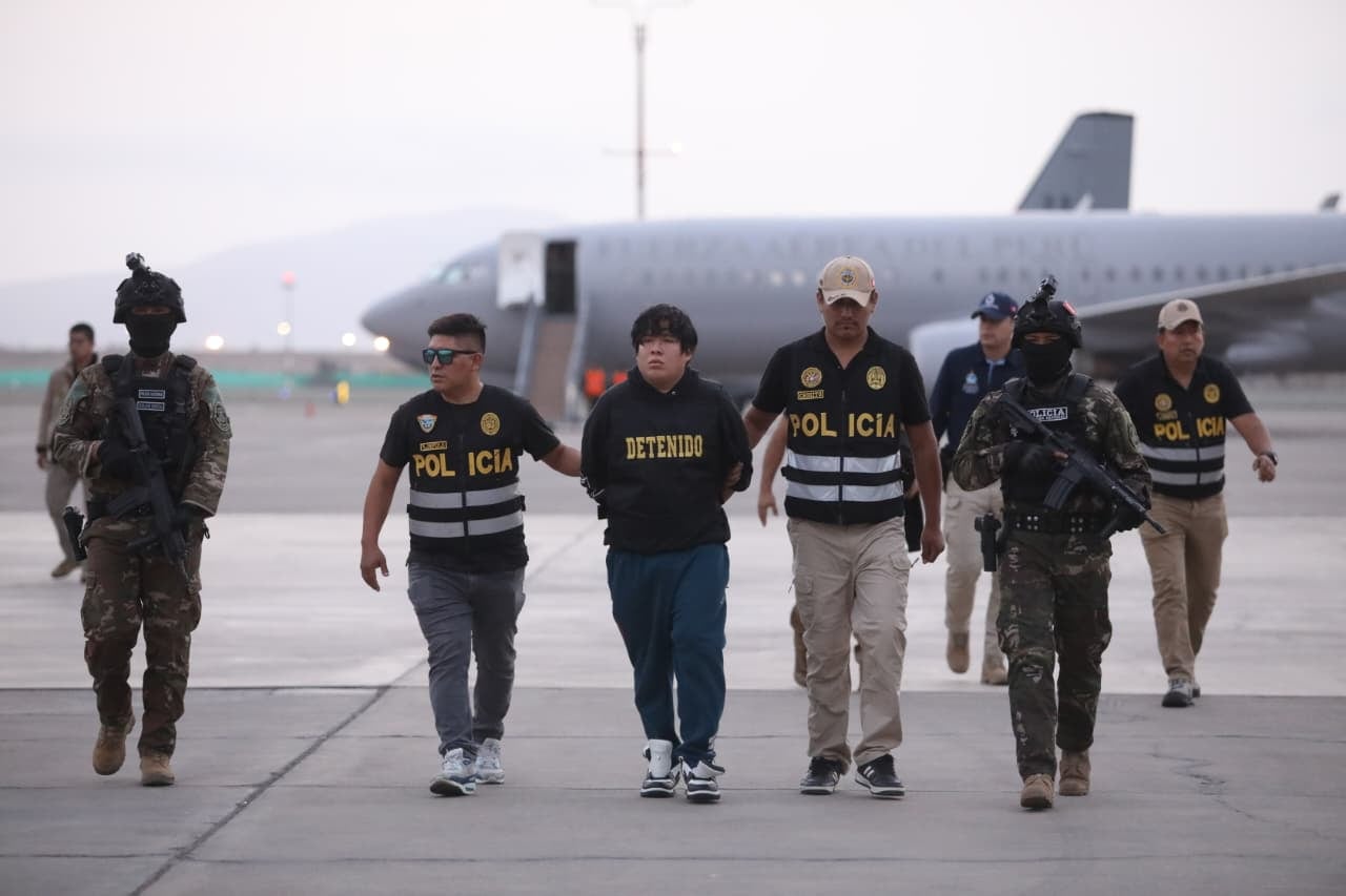 Gabriel Mendocilla Gómez fue detenido junto a 'John Pulpo' en La Paz, Bolivia. Foto: Antonio Melgarejo/ @photo.gec