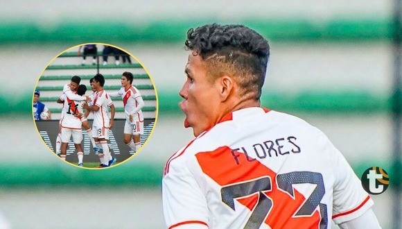 TROME: Gol de Franchesco Flores Perú - Chile sub 23 (D Sports)