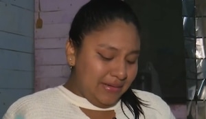 Viuda de cirquero que murió tras grabar en el Reventonazo estalla en llanto: “Me quedo sola con mi hijo, sin él”